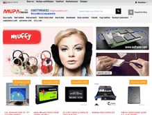 Tablet Screenshot of mupatekno.com